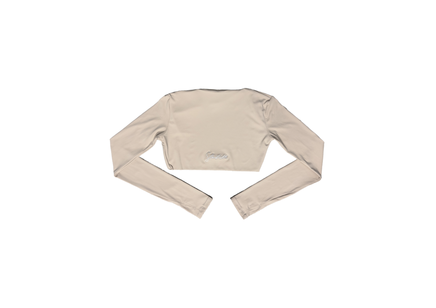WOMEN'S JUMPSUIT W/ LONG SLEEVE (CREAM)