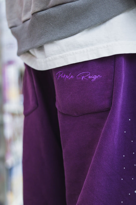 PURPLE REIGN SWEATS