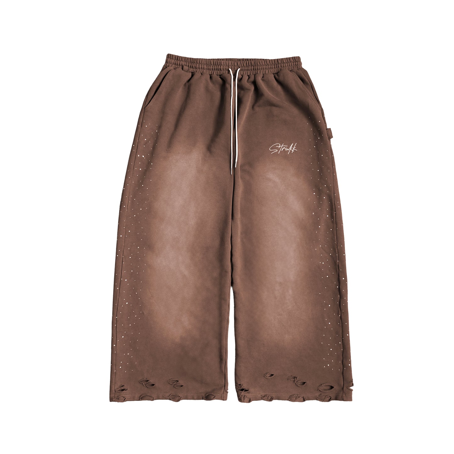 BROWN POPSTAR SWEATS