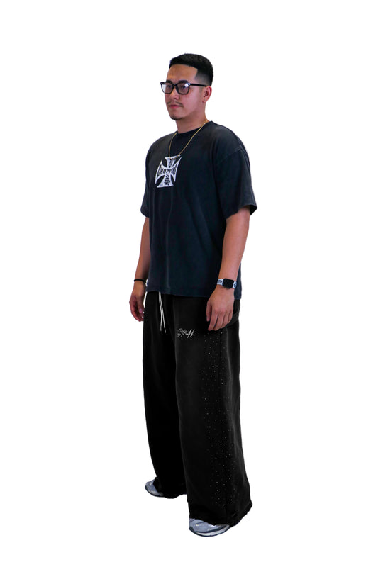 BLACK POPSTAR SWEATS