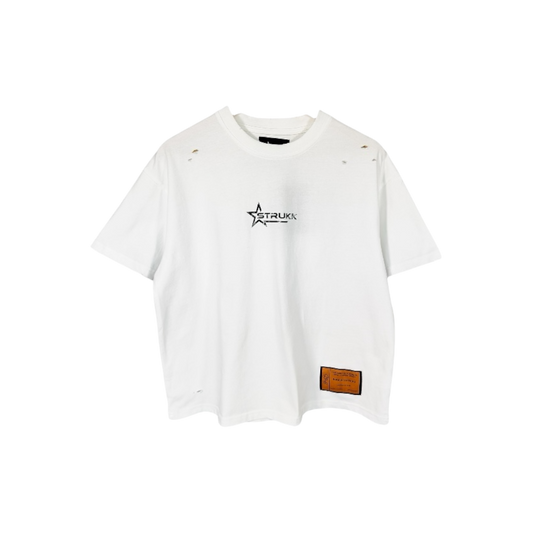 WHITE INFLUENCER TEE