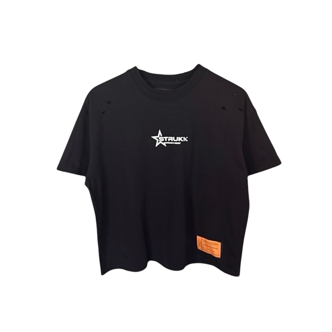 BLACK INFLUENCER TEE