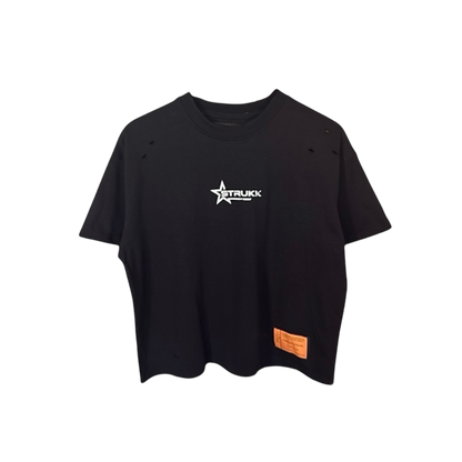 BLACK INFLUENCER TEE