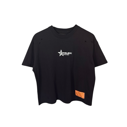 BLACK INFLUENCER TEE